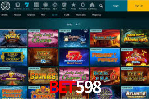 Interface do App bet598